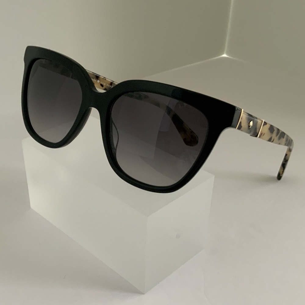 Kate Spade ‘Kahli’ Black/Leopard NWT Sunglass